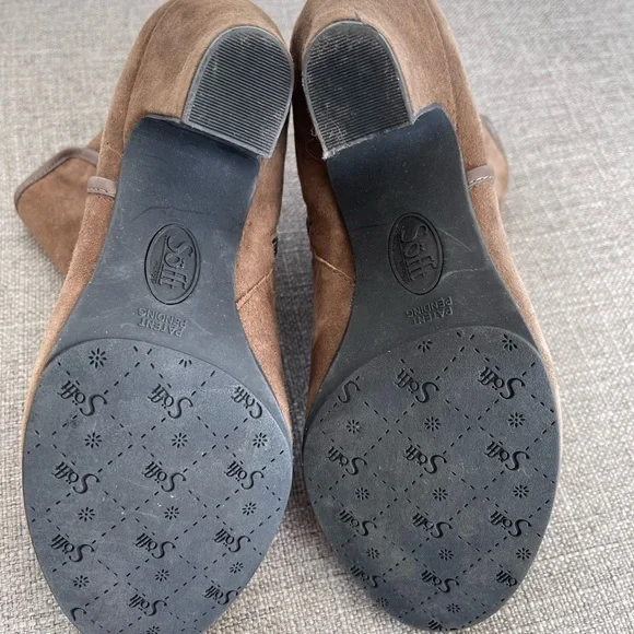 Sofft Brown Suede Leather Zip Ankle
BOOTS Womens Size 7 M - Picture 5 of 6